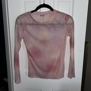 Free People sheer top